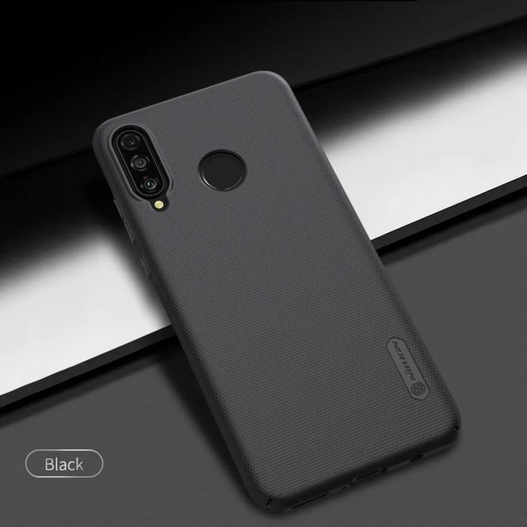 Nillkin Frosted Shield Hoesje Huawei P30 Lite - Zwart - afbeelding 4 van 4
