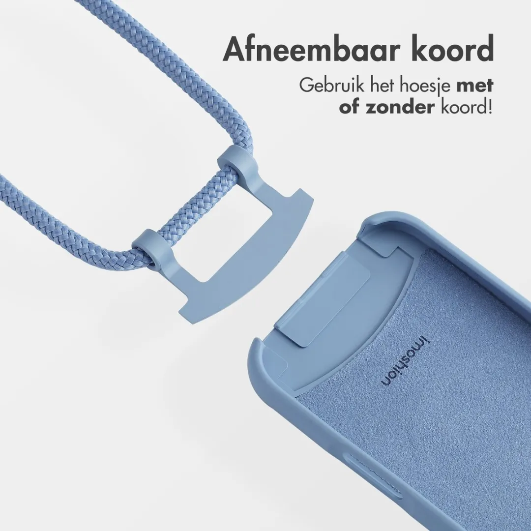 Imoshion Hoesje iPhone 16 Pro Max Ash Blue - MagSafe