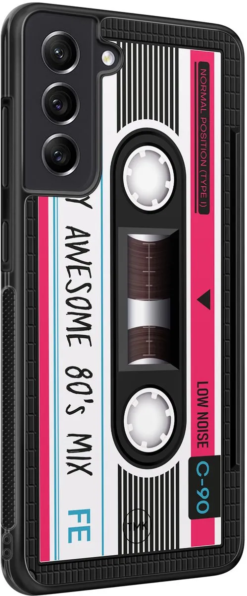 Casevibes Samsung Galaxy S21 FE Hoesje - Zwart - S/S21FE/B/022