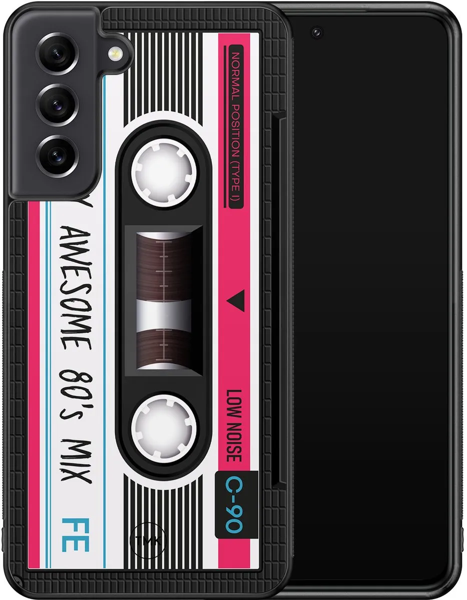 Casevibes Samsung Galaxy S21 FE Hoesje - Zwart - S/S21FE/B/022