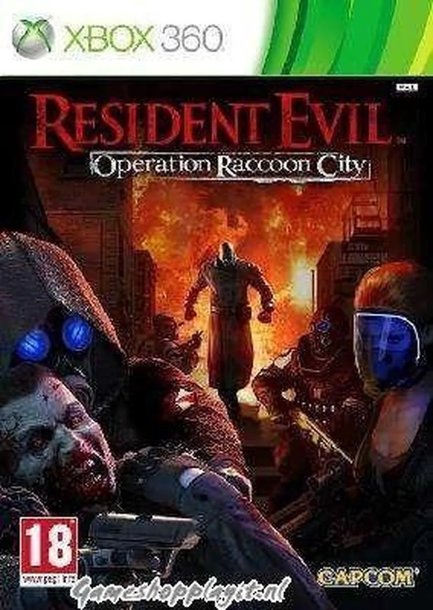 Capcom Resident Evil Operation Raccoon City - Xbox 360 - 4 Spelers Online