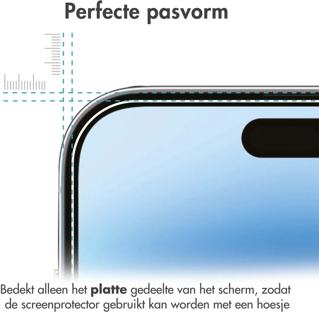Imoshion Screenprotector iPhone 15 Pro Max/15 Plus/16 Plus - Gehard Glas