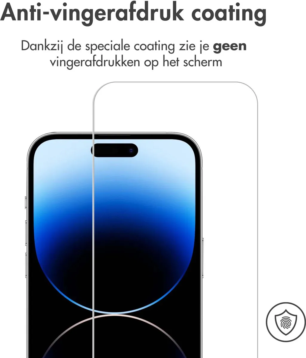Imoshion Screenprotector iPhone 15 Pro Max/15 Plus/16 Plus - Gehard Glas