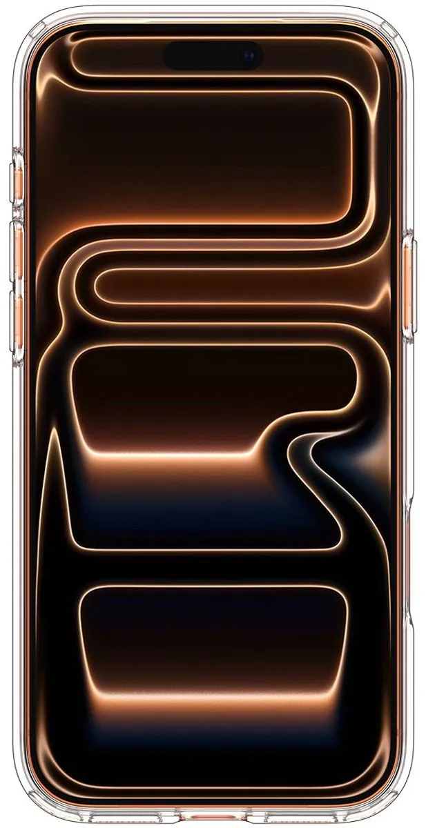 Spigen Ultra Hybrid MagSafe 8800337242416 - Transparant Oranje