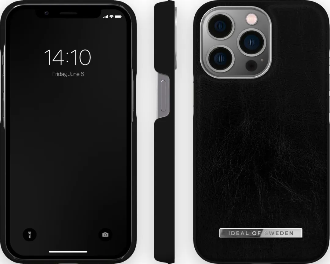 iDeal of Sweden Atelier Case iPhone 13 Pro Glossy Black Silver - IDACSS21-I2161P-311