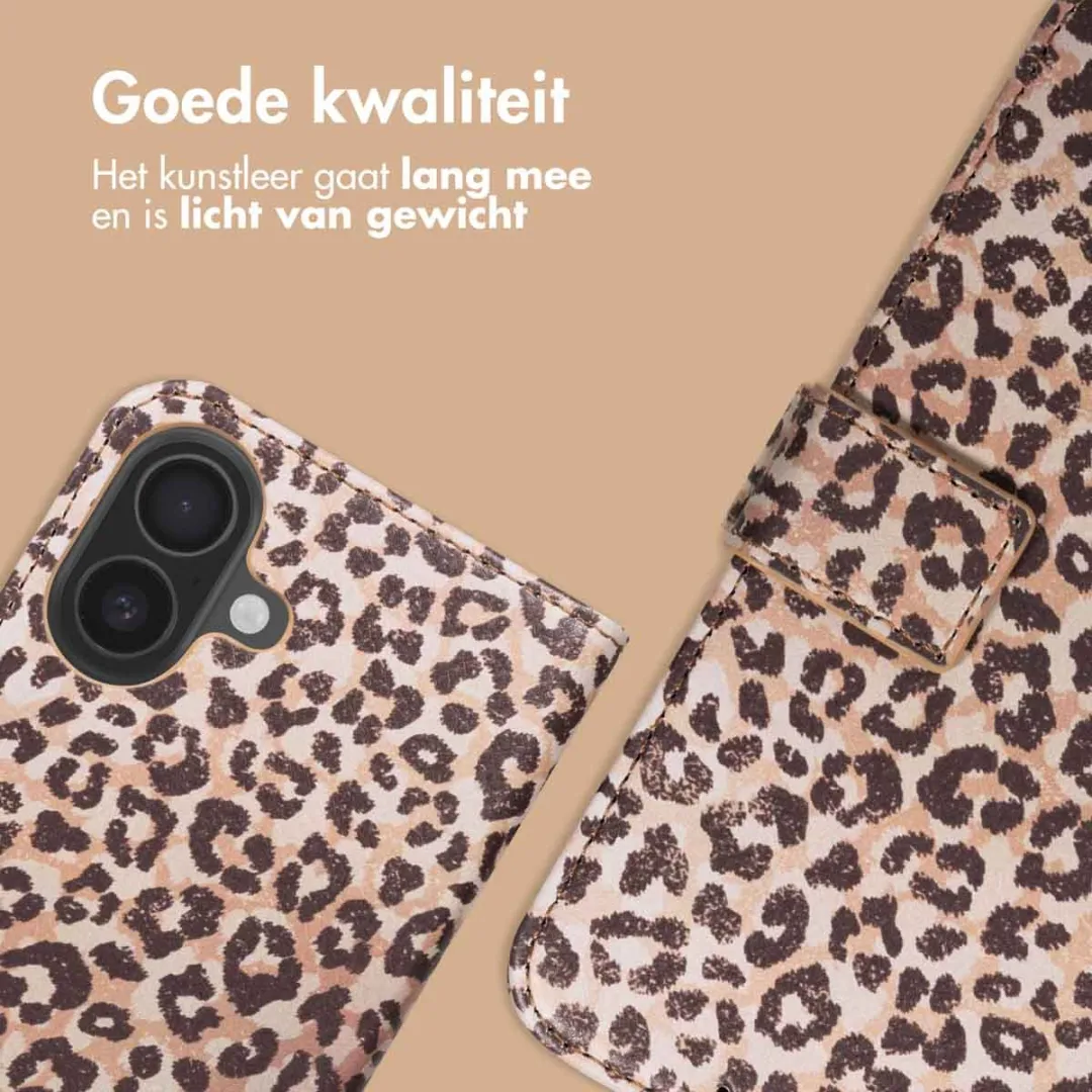 Imoshion iPhone 17 Hoesje Leopard Mood - 3 Pasjes