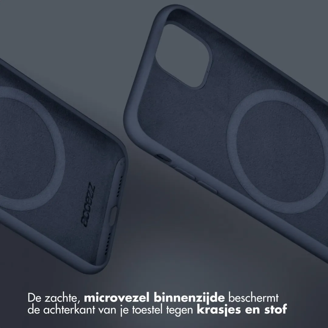 Accezz Hoesje Samsung Galaxy S24 FE - Donkerblauw