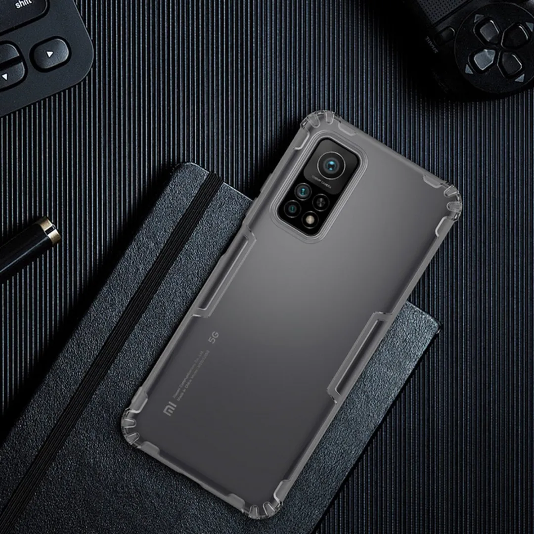 Nillkin Nature TPU Hoes Xiaomi Mi 10T/10T Pro - Grijs - afbeelding 5 van 5