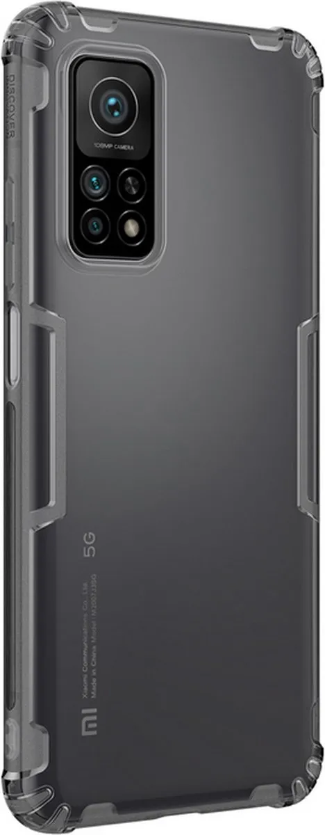 Nillkin Nature TPU Hoes Xiaomi Mi 10T/10T Pro - Grijs - afbeelding 4 van 5