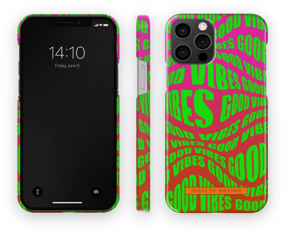 iDeal of Sweden iPhone 12/12 Pro Hoesje Good Vibes