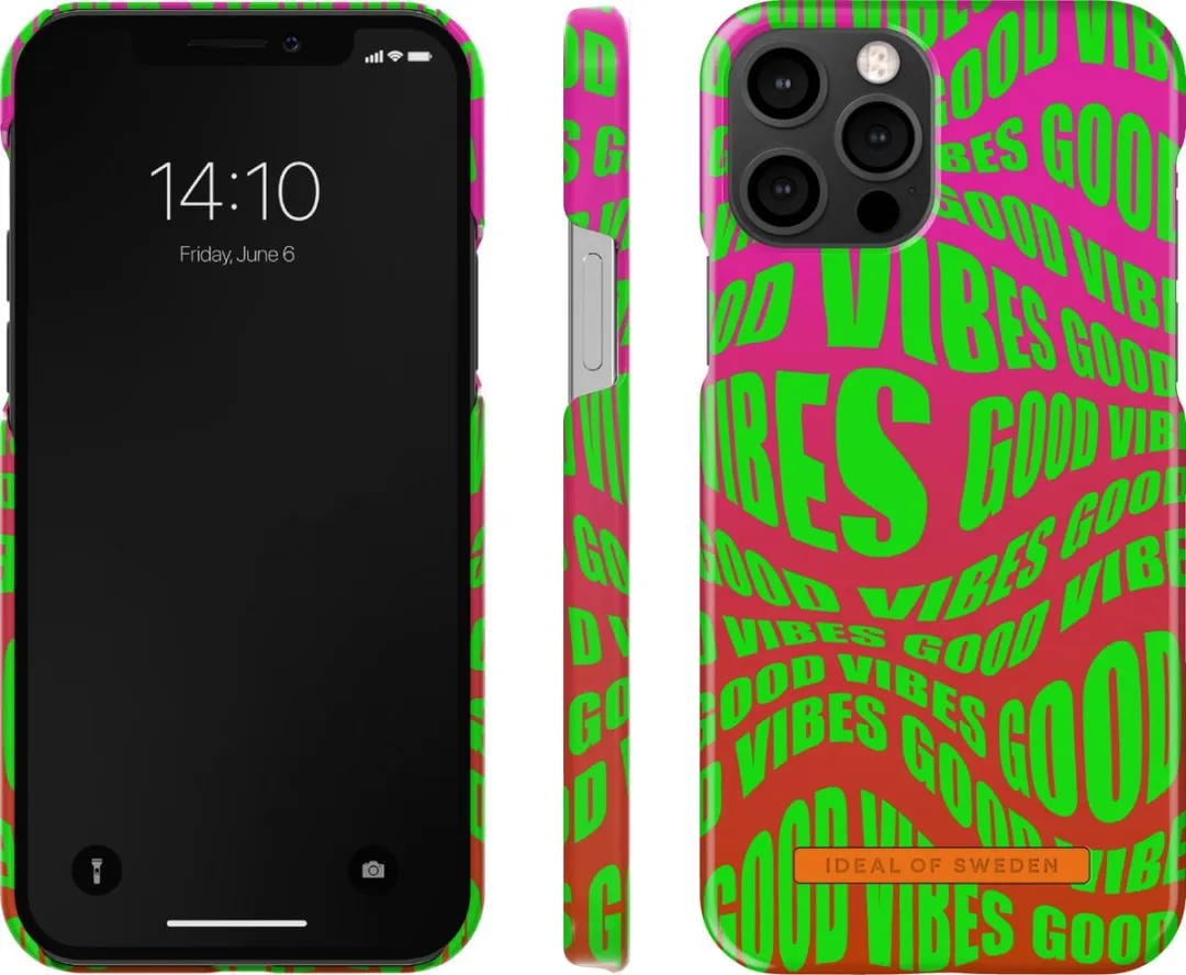 iDeal of Sweden iPhone 12/12 Pro Hoesje Good Vibes