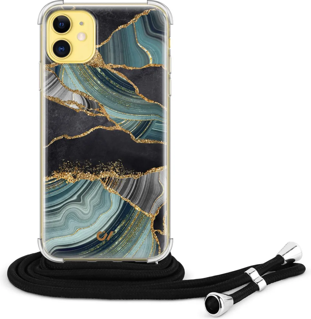 Casevibes Telefoonhoesje iPhone 11 C/11/UV/017 - Groen