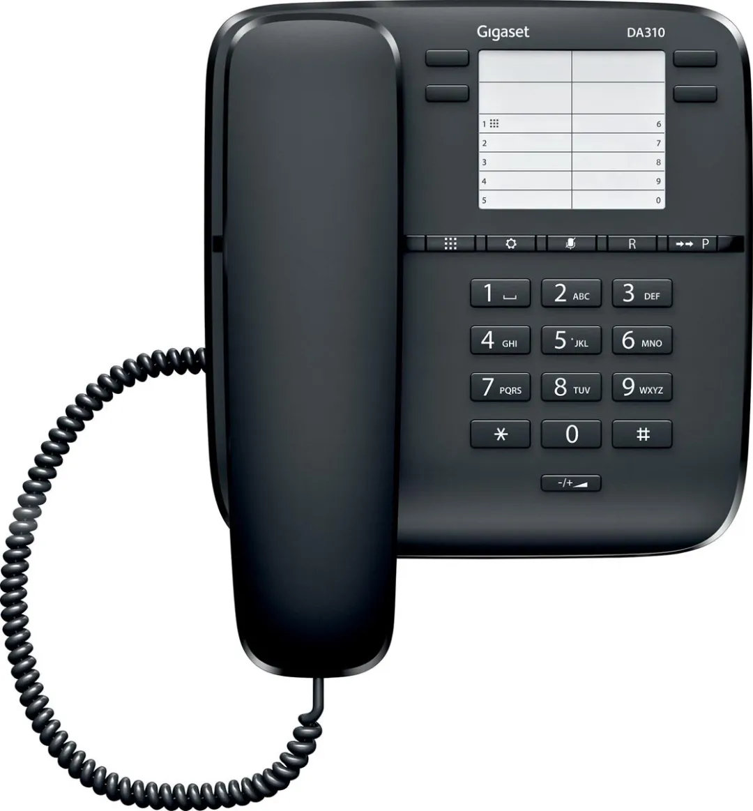 Gigaset DA210 Vaste Telefoon - Zwart