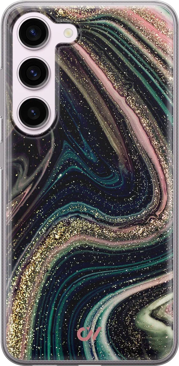 Casevibes Samsung Galaxy S23 Hoesje Marble Twilight