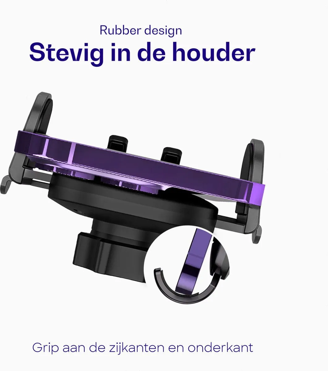 Buddi Way Universele Telefoonhouder Auto - 360° Draaibaar - Zwart