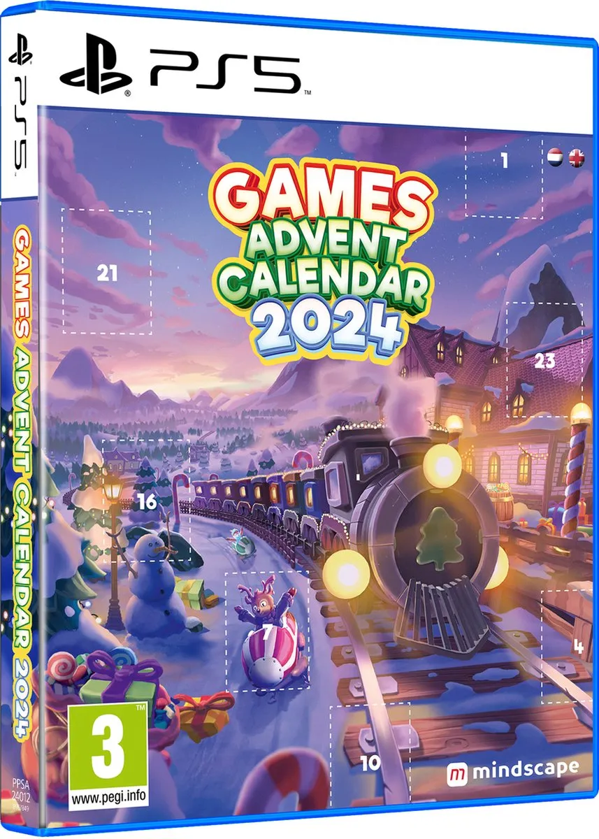 Mindscape PlayStation 5 Advent Calendar 2024 - 8 Games