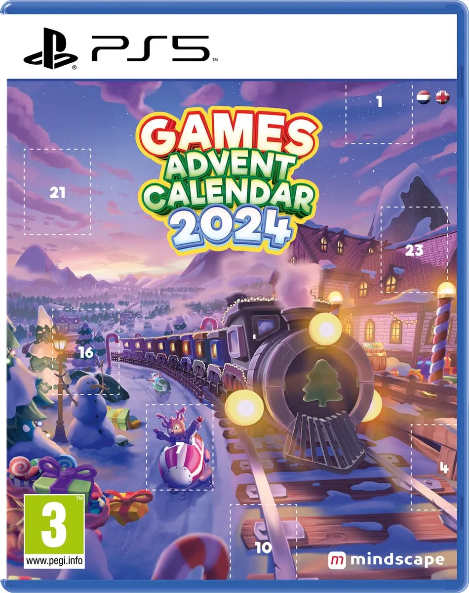 Mindscape PlayStation 5 Advent Calendar 2024 - 8 Games