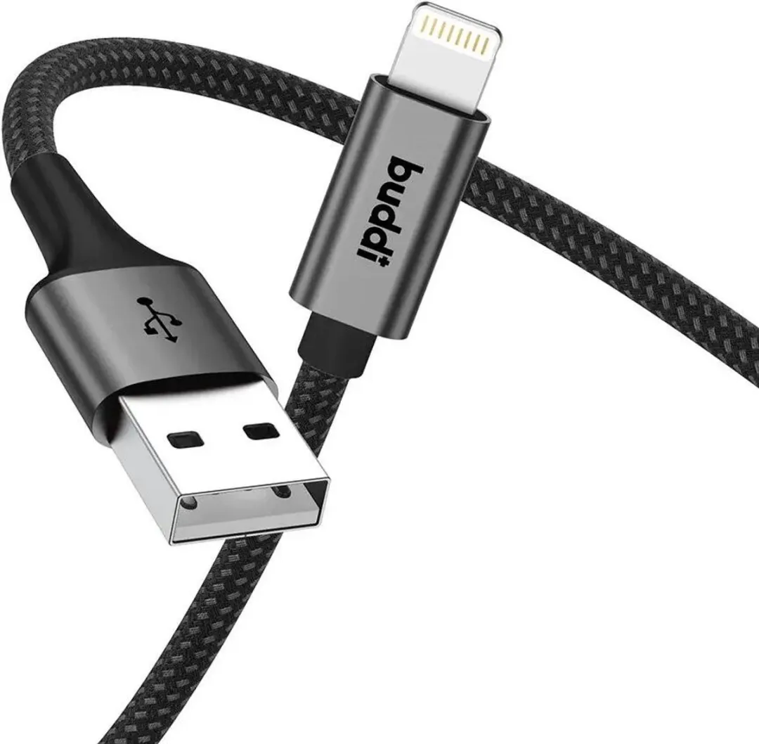 Buddi Flex USB-A naar Lightning Kabel - 8 Stuks
