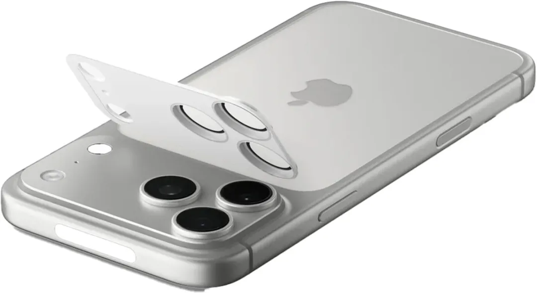 Spigen GLAStR EZ Fit Camera Protector iPhone 17 Pro - Silver