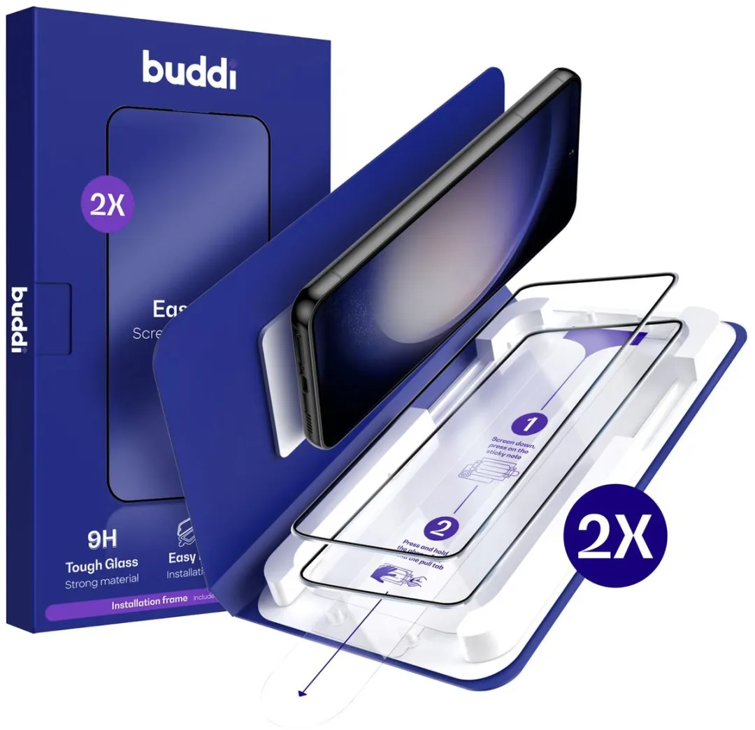 Buddi Screenprotector 2 Stuks