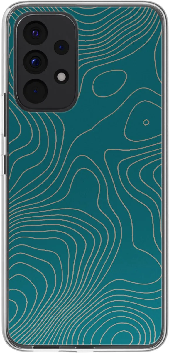 Imoshion Hoesje Samsung Galaxy A53 Topo Turquoise