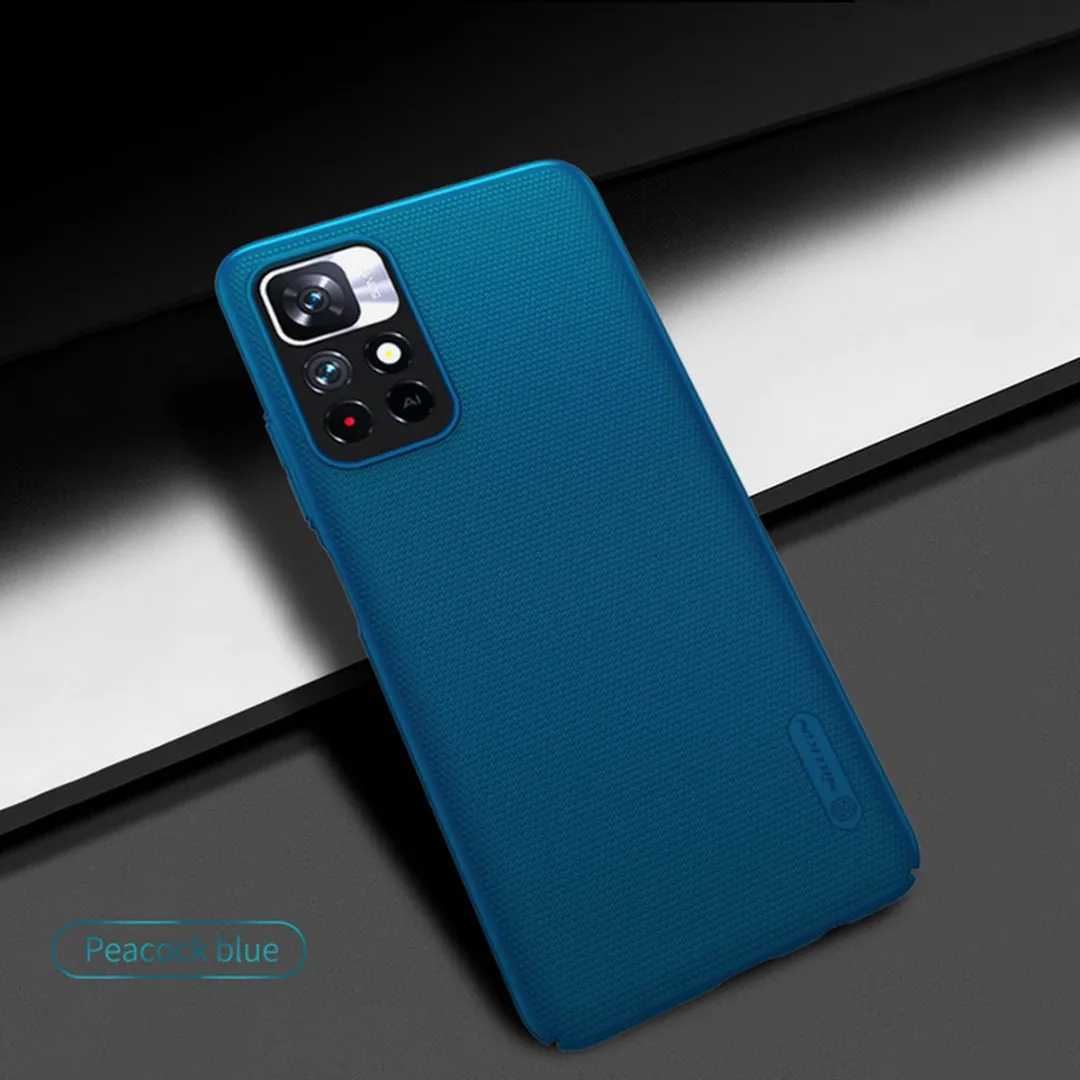 Nillkin Frosted Shield Back Case Xiaomi Redmi Note 11T - Blauw - afbeelding 4 van 4