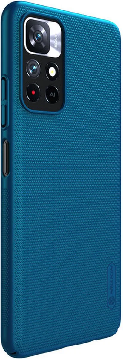 Nillkin Frosted Shield Back Case Xiaomi Redmi Note 11T - Blauw - afbeelding 3 van 4