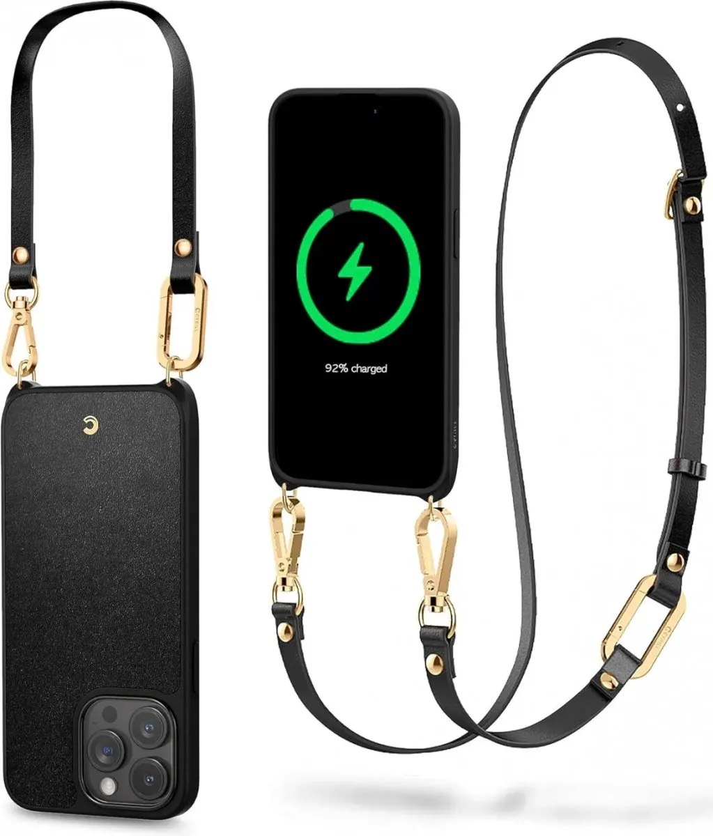 Spigen ACS06636 Hoesje iPhone 15 Pro Max - MagSafe - Zwart