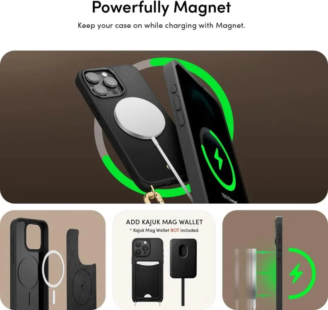 Spigen ACS06636 Hoesje iPhone 15 Pro Max - MagSafe - Zwart