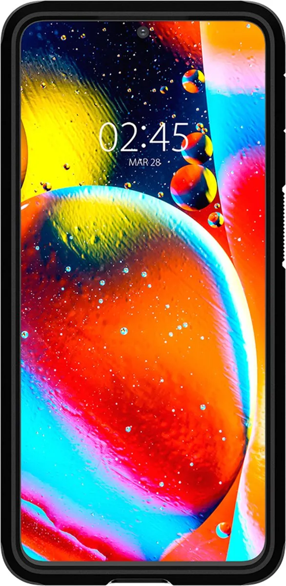 Spigen Tough Armor ACS02425 Hoesje - Samsung Galaxy S21 - Zwart