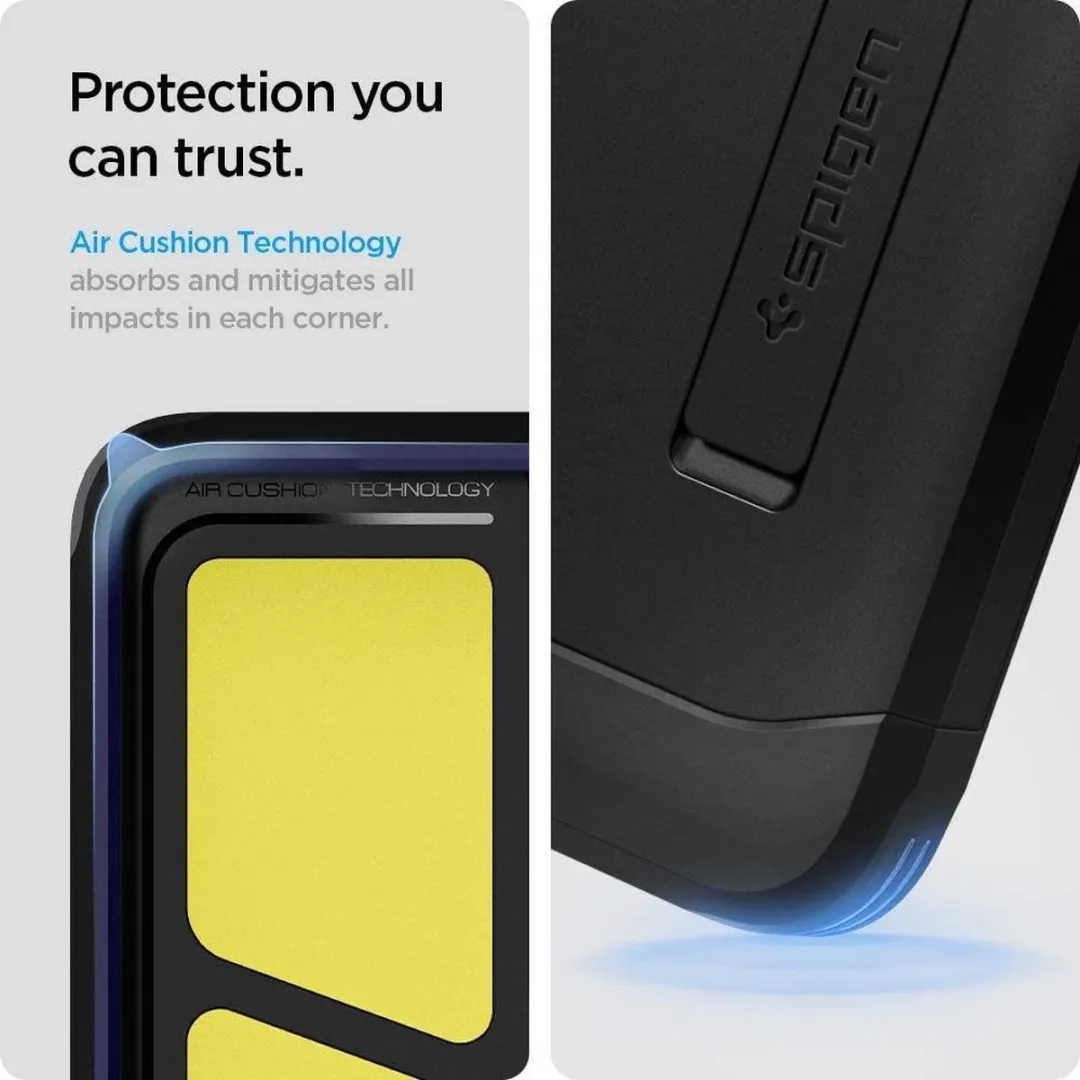 Spigen Tough Armor ACS02425 Hoesje - Samsung Galaxy S21 - Zwart - afbeelding 6 van 6