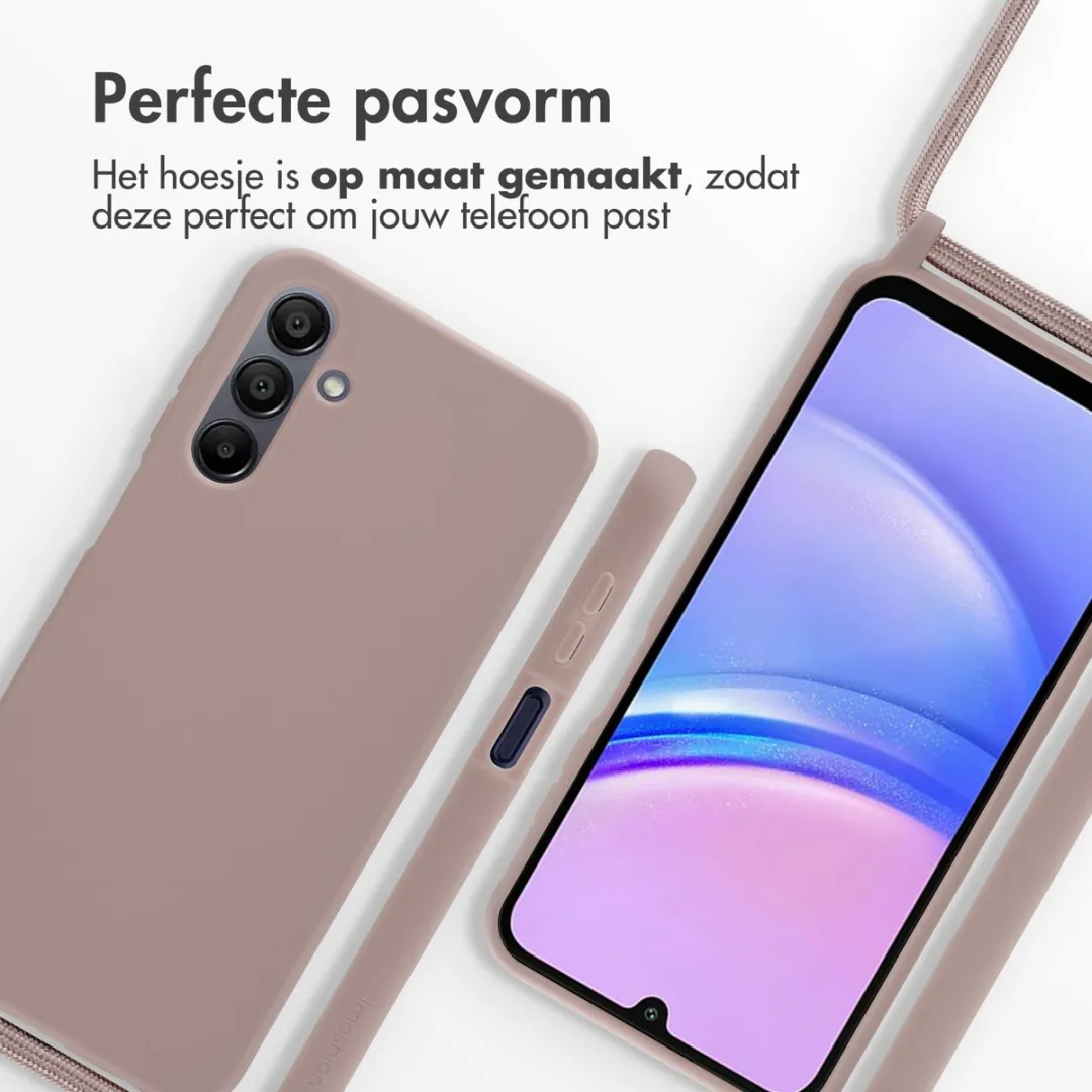 Imoshion Hoesje Samsung Galaxy A15 - Siliconen - Sand Pink - afbeelding 6 van 6