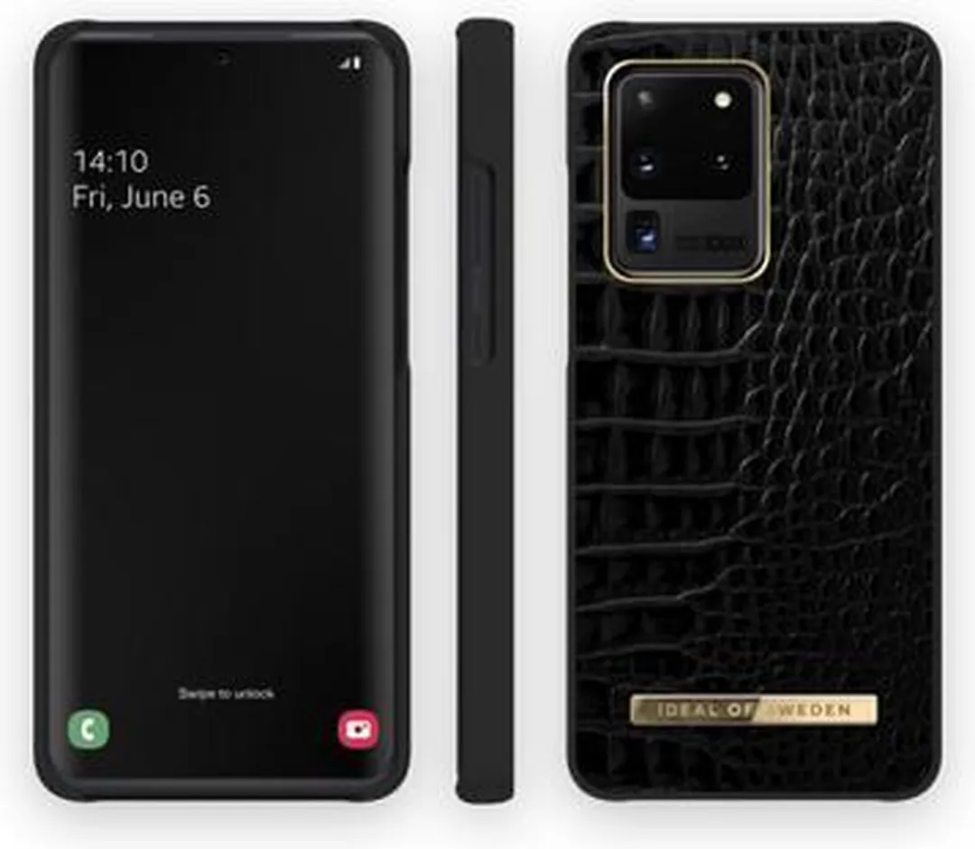 iDeal of Sweden Atelier Case Galaxy S20 Ultra - Zwart