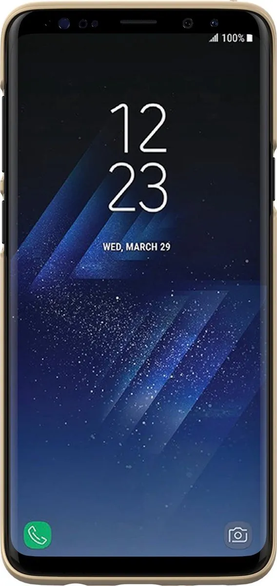 Nillkin Frosted Case Samsung Galaxy S9+ - Goud - afbeelding 4 van 5