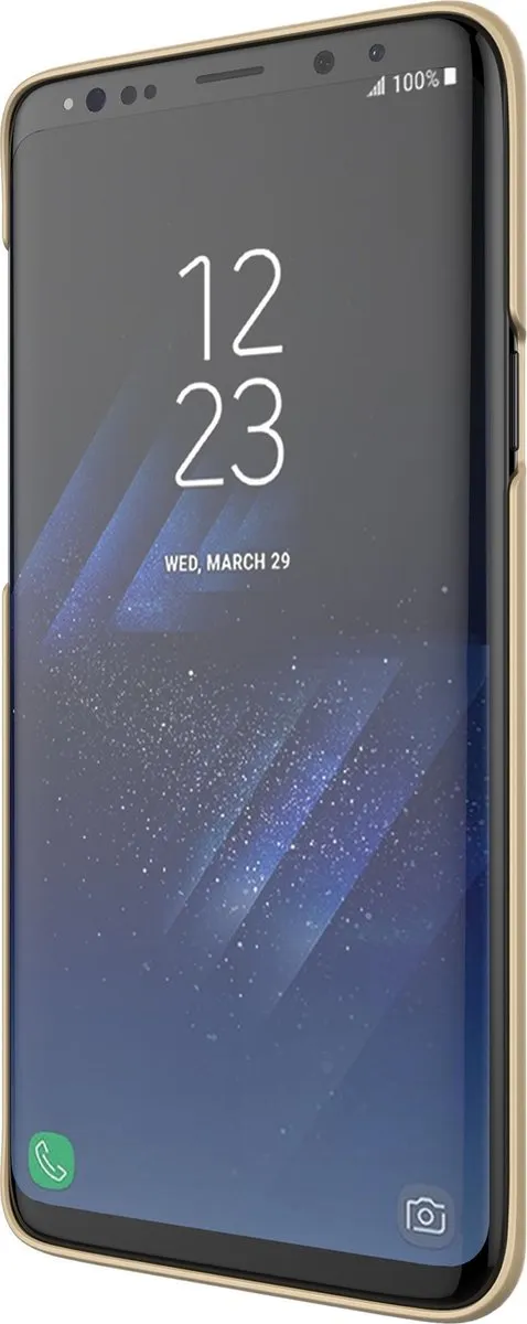 Nillkin Frosted Case Samsung Galaxy S9+ - Goud - afbeelding 5 van 5