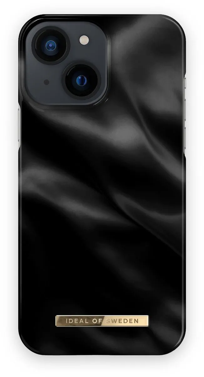 iDeal of Sweden iPhone 13 Mini Hoesje - Black Satin - IDFCSS21-I2154-312 - afbeelding 2 van 5