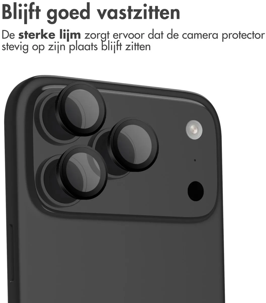 Imoshion iPhone 17 Pro Schermbeveiliging - Hardglas inclusief camera
