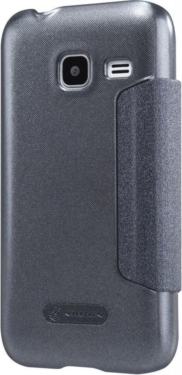 Nillkin Sparkle Series Leather Case Samsung Galaxy J1 (2016) - Zwart - afbeelding 5 van 6