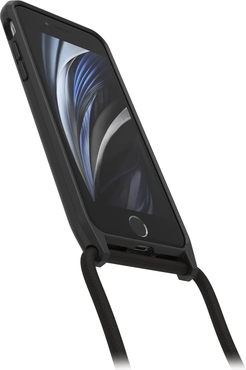 OtterBox React Necklace iPhone SE 77-92273 - Hoesje Zwart