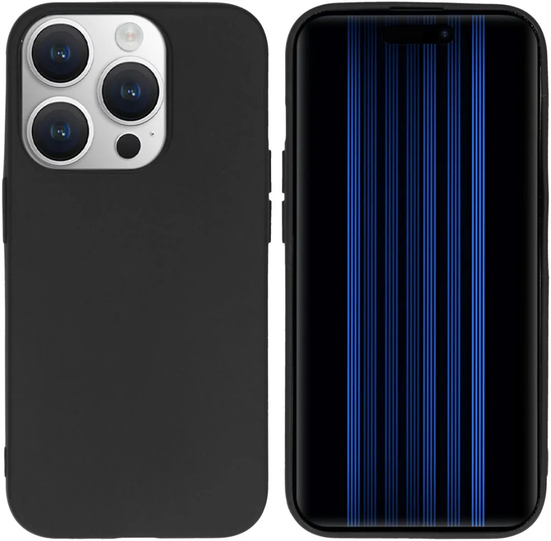 Imoshion Hoesje iPhone 15 Pro - Zwart