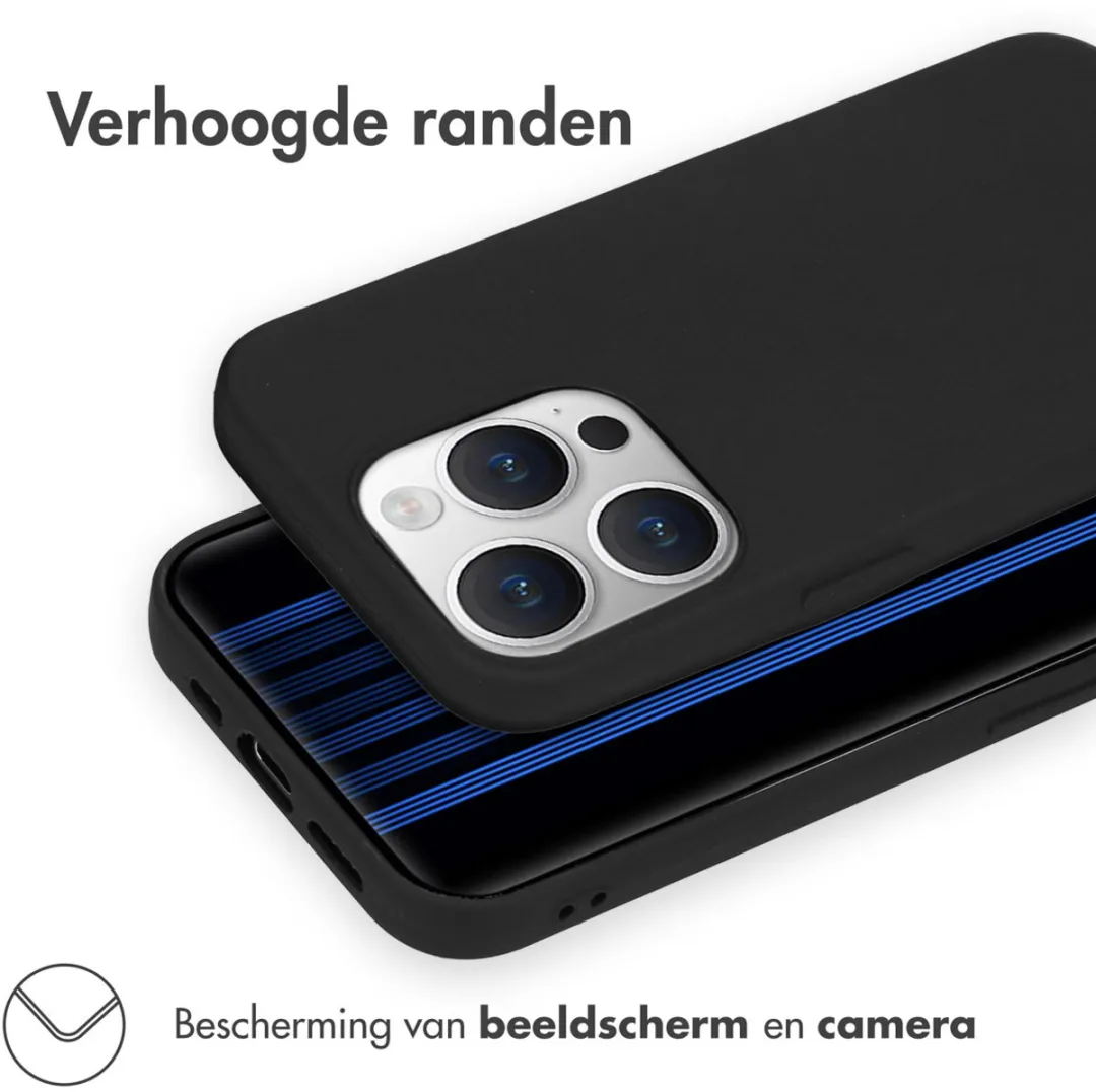 Imoshion Hoesje iPhone 15 Pro - Zwart