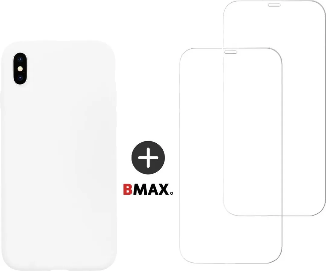 BMAX iPhone XS Max Telefoonhoesje Wit