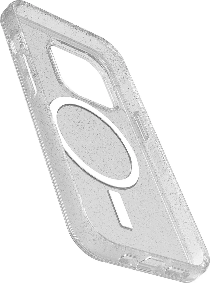 OtterBox Symmetry Plus Clear iPhone 14 Pro Max Hoesje - 77-89289 - Glitter - afbeelding 6 van 6