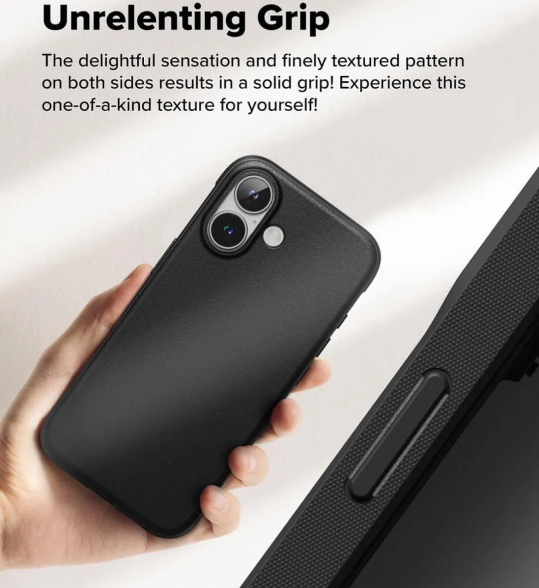 Ringke Onyx Magnetic Hoesje iPhone 16 Plus - MagSafe - Zwart