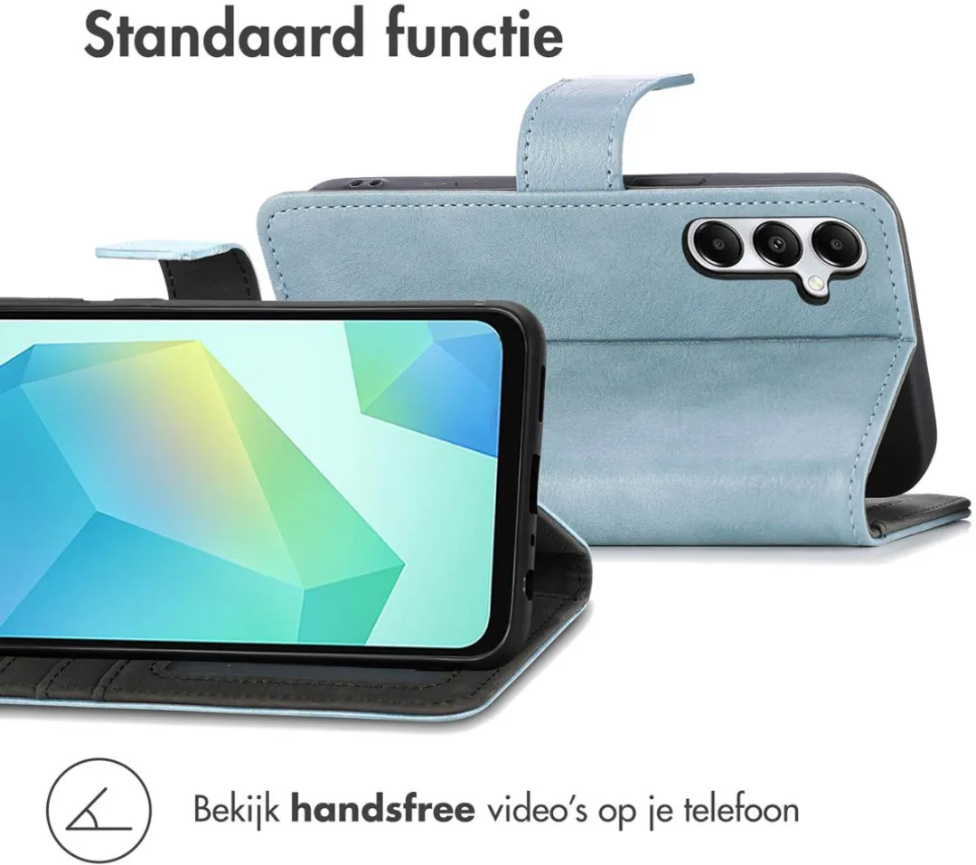 Imoshion Hoesje Samsung Galaxy A56 Lichtblauw - 3 Pasjes