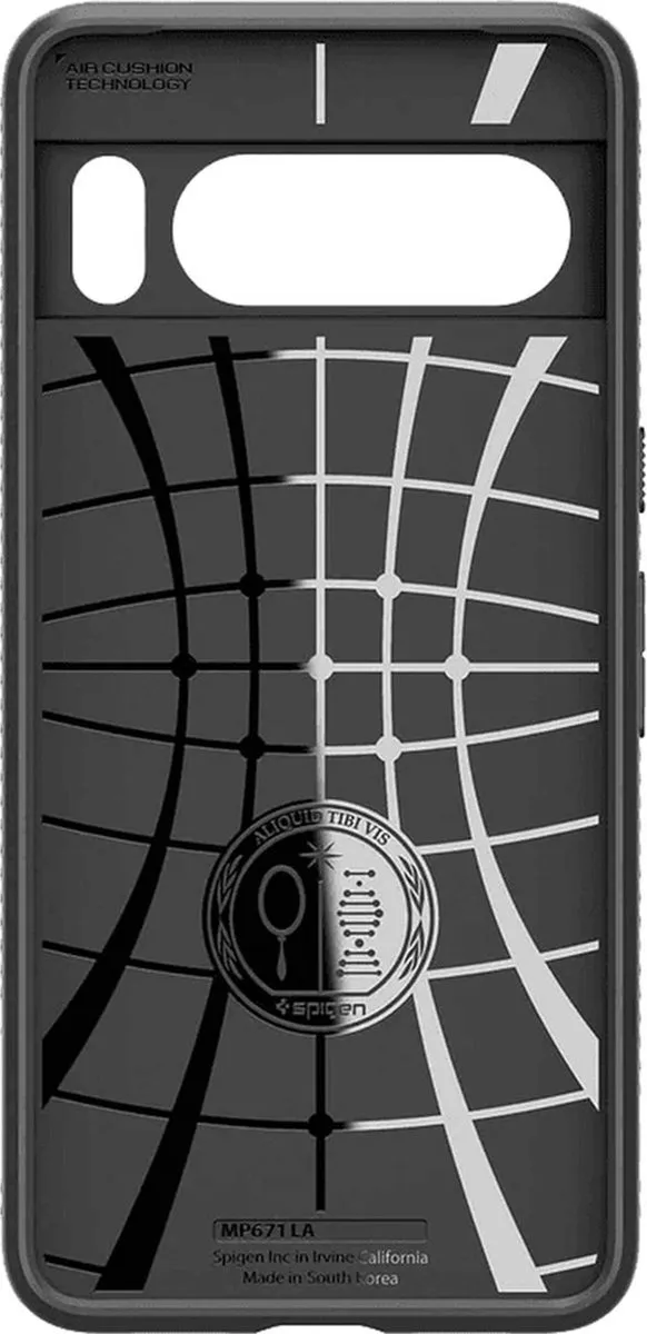 Spigen Liquid Air Hoesje ACS06311 - Google Pixel 8 Pro - Zwart