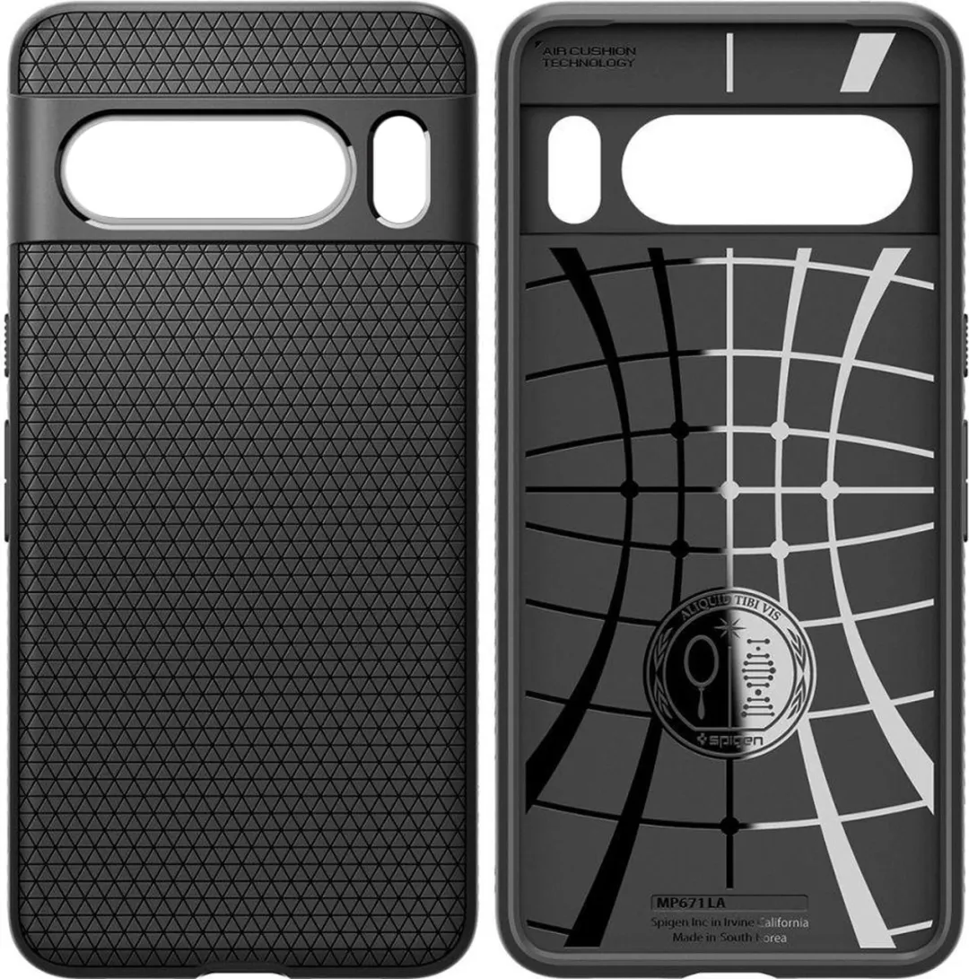 Spigen Liquid Air Hoesje ACS06311 - Google Pixel 8 Pro - Zwart