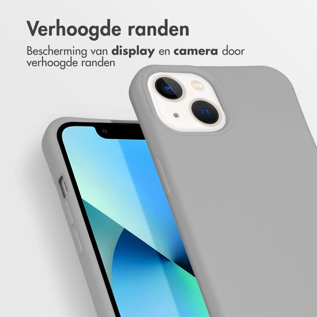 Imoshion Hoesje iPhone 13 Grijs - met afneembaar koord