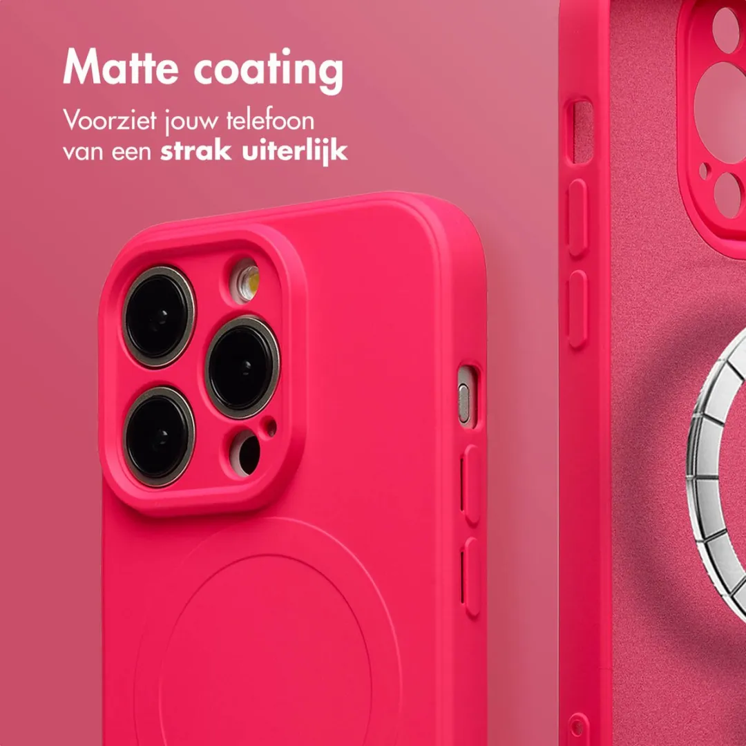 Imoshion Hoesje iPhone 15 Pro MagSafe - Roze