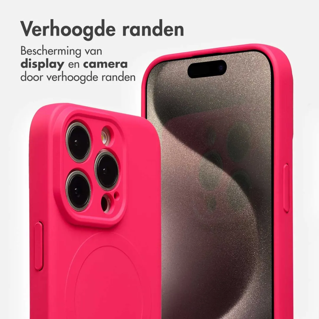 Imoshion Hoesje iPhone 15 Pro MagSafe - Roze
